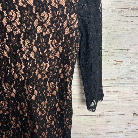 Aritzia Babaton Rafael Lace Sheath Mini Dress black size 2 - Picture 5 of 11
